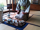 Experience tea ceremony(Sencha) and lunch(vegetarian diet)